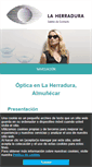 Mobile Screenshot of opticalaherradura.com